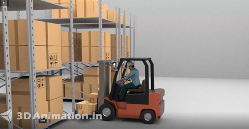 3D Industrial Safety Videos Product Animation Preview