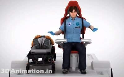Medical Device Animation For Ferno Stretcher – Product Animation Video