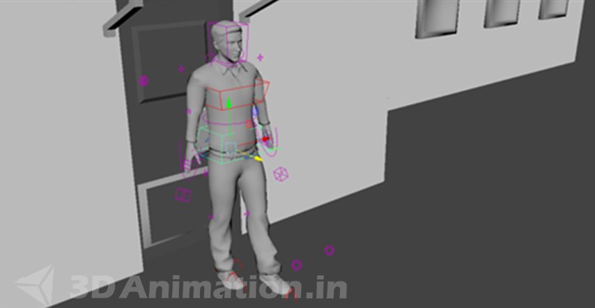 3D Animation & Rigging of 3D Human Character