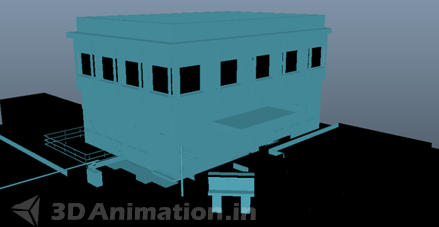 Modeling & Texture of Exterior and Interior Factory 