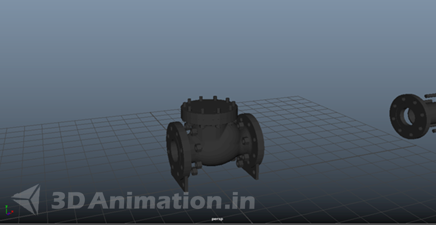 3D Modeling & Texture of mechanical animation - LnT