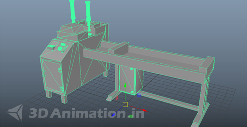 3D Modeling & Texture of Engineering Animation