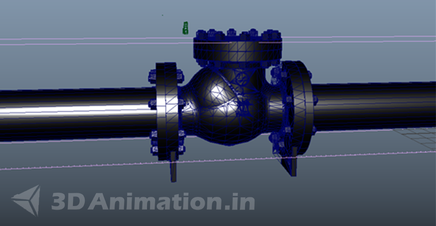 3D Mechanical Engineering Animation Process - LnT