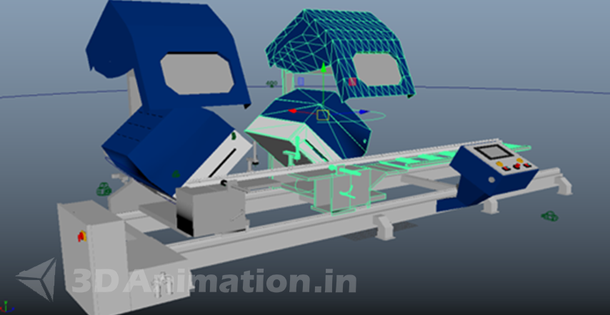 3D Animation process of Engineering Animation - UPVC