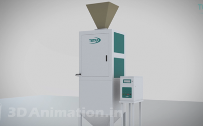 Best 3D Animation Services Video In Yield Management System For Paddy To Rice Processing Unit
