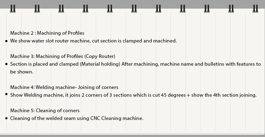 Engineering Animation Concept and scripting - UPVC Window