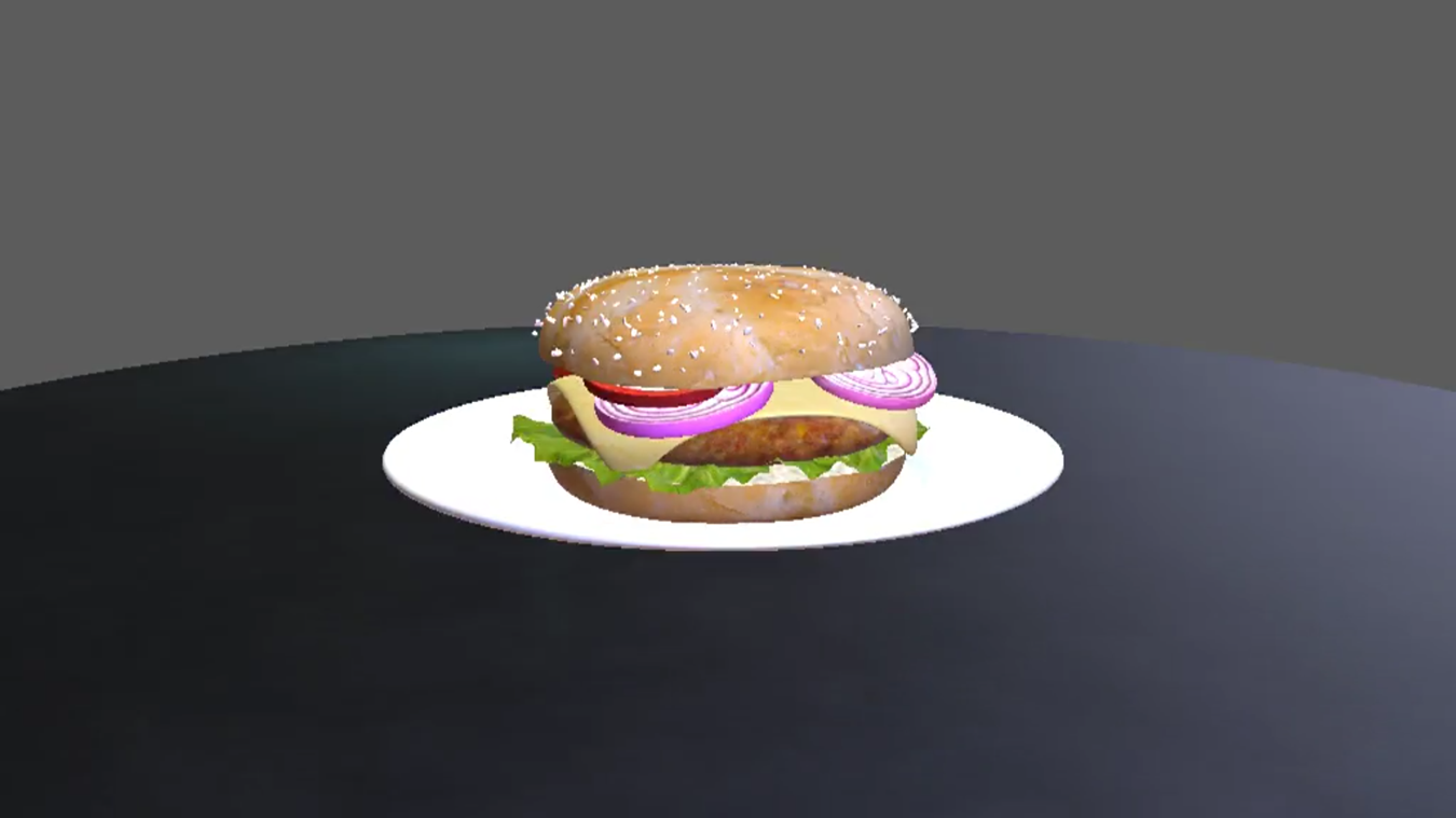 Preview video of 3D Food Animation