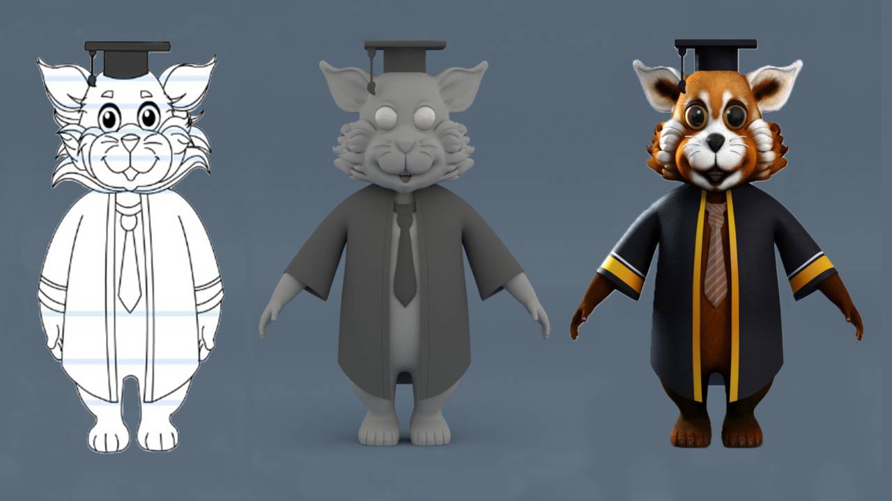 3D character modelling 4