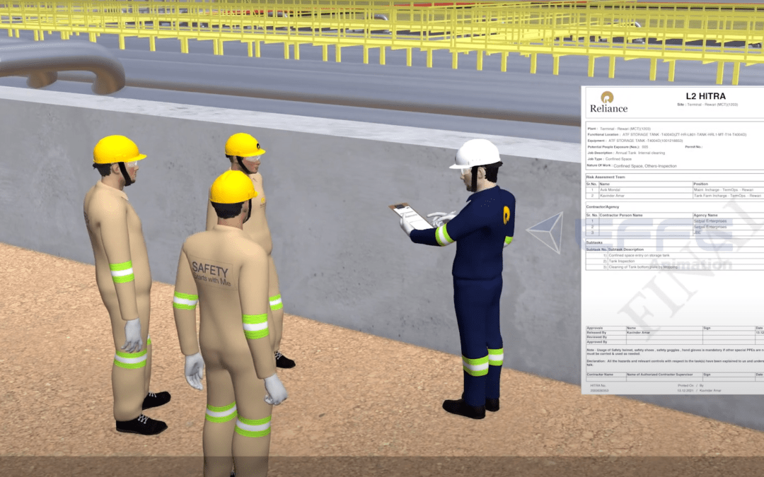 Elevating Safety Training: Reliance Industries Partners with Innovative 3D Animation Studios