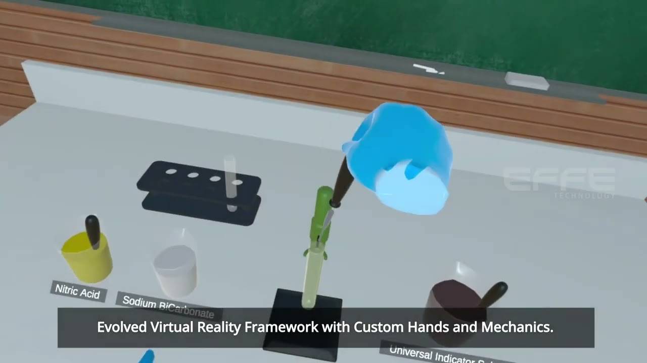 VR application training
