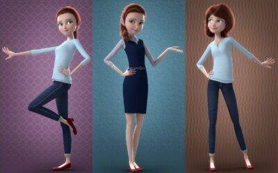 Seamless 3D Character Modeling for E-Learning