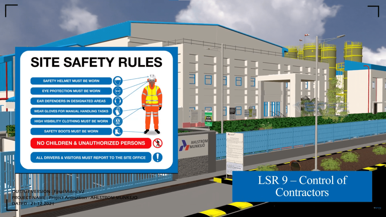 3D Workplace Safety Animation | Safety Animation Services