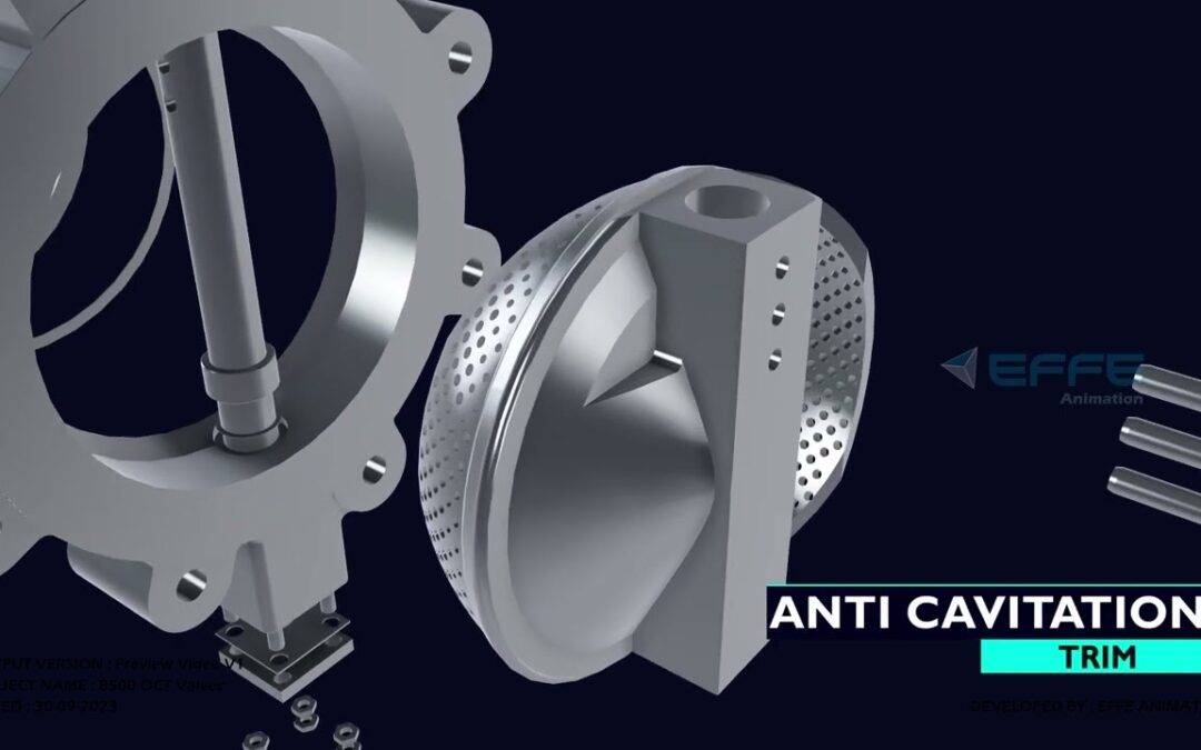 Our Captivating 3D Product Animations for Triple Offset Butterfly Valves | EFFE Animation