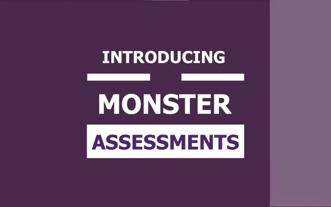 2D Animation Video for Monster Assessment