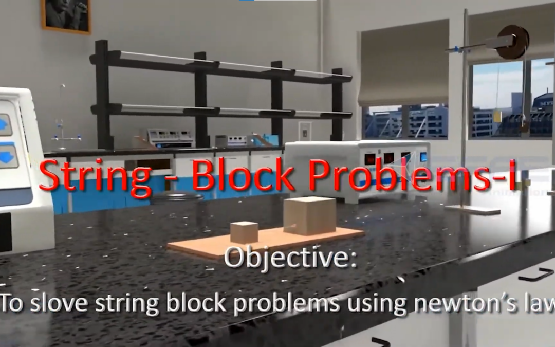 Physics Experiment 3 string block system