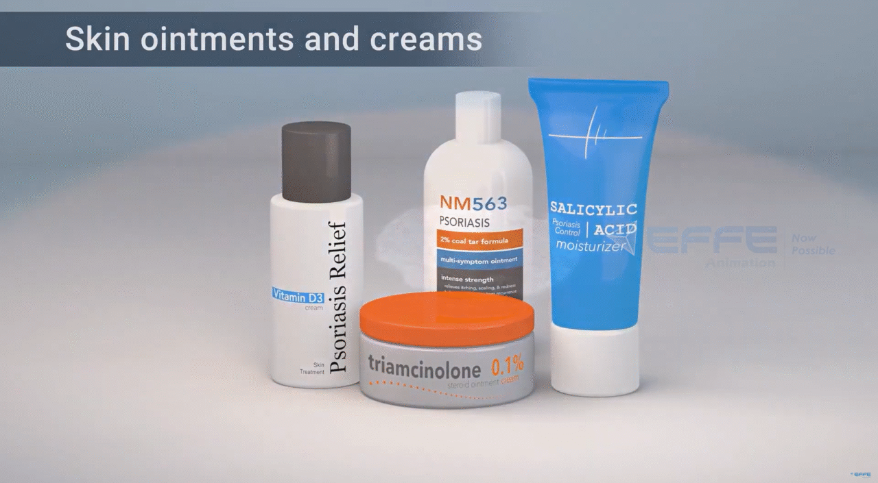 Dermatological Disease Mechanism Animation Services | 3D