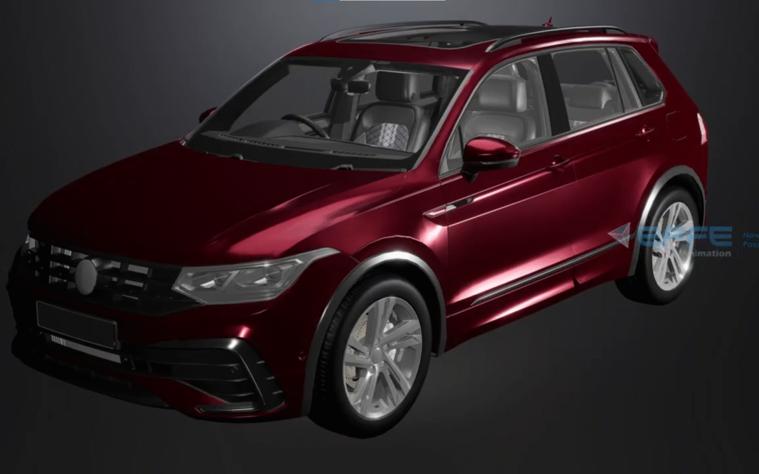 3D Product Animation for Automotive Component & their Functionality