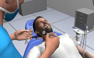 Elastic Chains 3D Animation for Orthodontic Clinics | Precision Force Visualization for Dental Brands