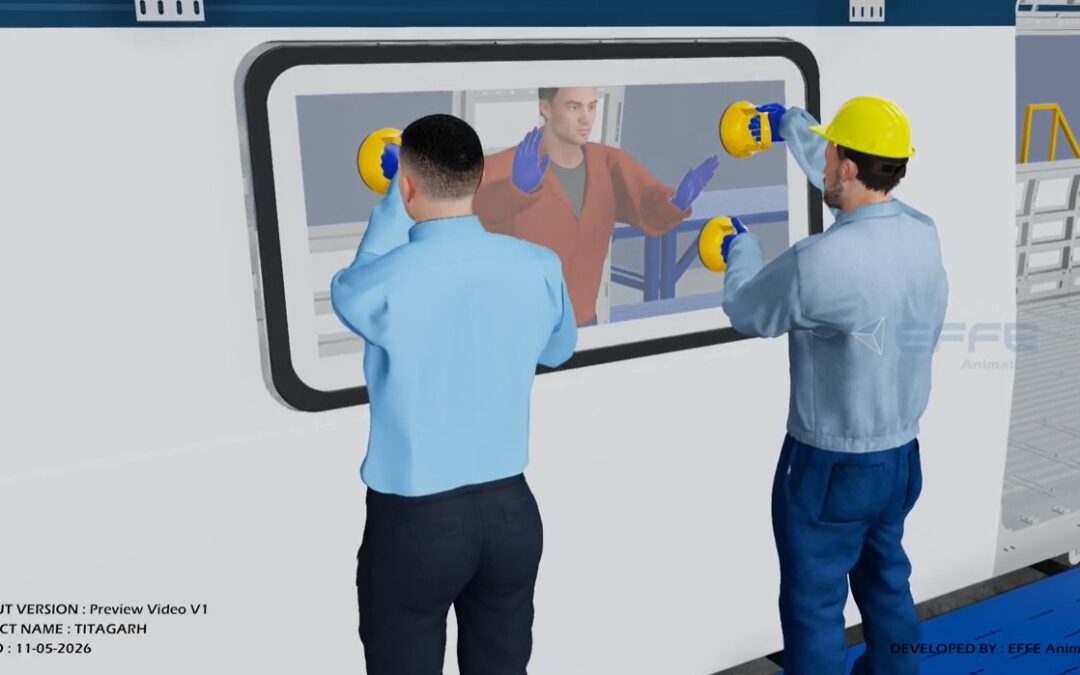 Railway E-Learning Animation for Industrial Workforce Training